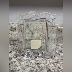 Waterford Marquis Baby Photo Frame with ABC Blocks